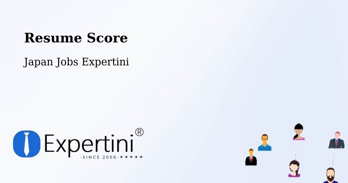 Resume Score & Job Description Match Tool – Ami - Japan Jobs Expertini